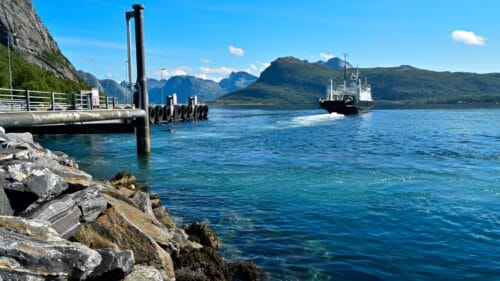 Ferga på vei fra Kjerringøy