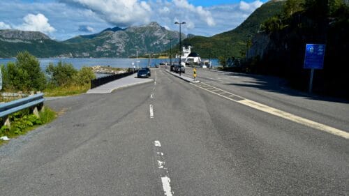 Fergekaia på Festvåg i Bodø