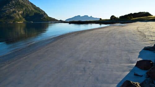 Stegberget strand på Kjerringøy