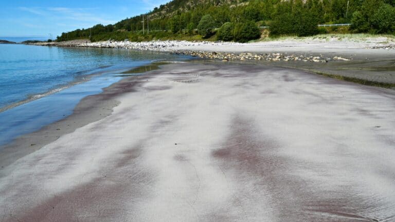 Olderviksanden strand på Kjerringøy